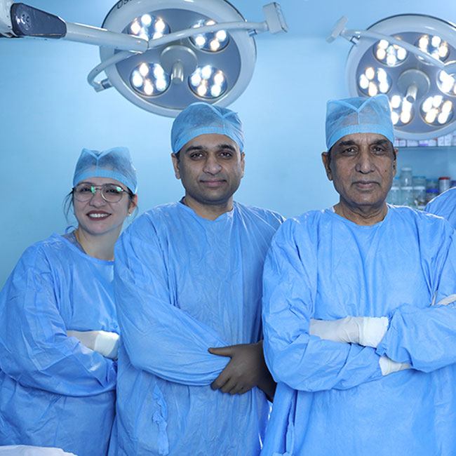 Opthamology Team in Manav Hospital